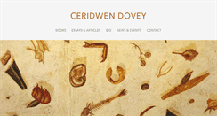 Desktop Screenshot of ceridwendovey.com