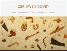 Tablet Screenshot of ceridwendovey.com